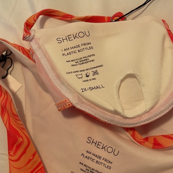 SHEKOU BIKINI SWIRL PATTERN - Picture 3 of 5